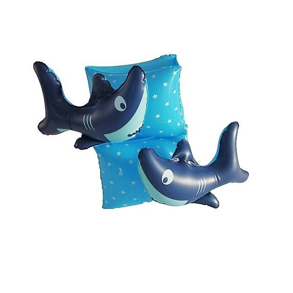 Sharky Inflatable Arm Band, Pool inflatables - The Happy Beach 