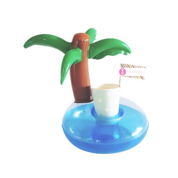 Palm Tree Drink Holder, Pool inflatables - The Happy Beach 