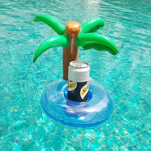 Palm Tree Drink Holder, Pool inflatables - The Happy Beach 